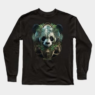 Necro Panda - Necro Merch Long Sleeve T-Shirt